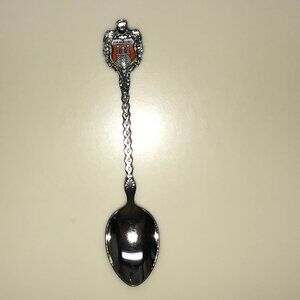 🏰 Vintage Hamburg Souvenir Spoon – Ornate Crest